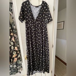 ASOS Curve Wrap Style Floral Dress